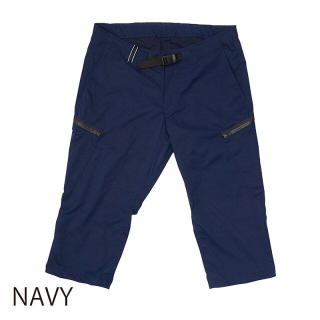 種類10 NAVY|M 7分丈 カーゴパンツ パンツ スポーツカジュアルSOLOTEX R DRY 速乾ストレッチ イージーケア No.3206 リンプロジェクト rin project