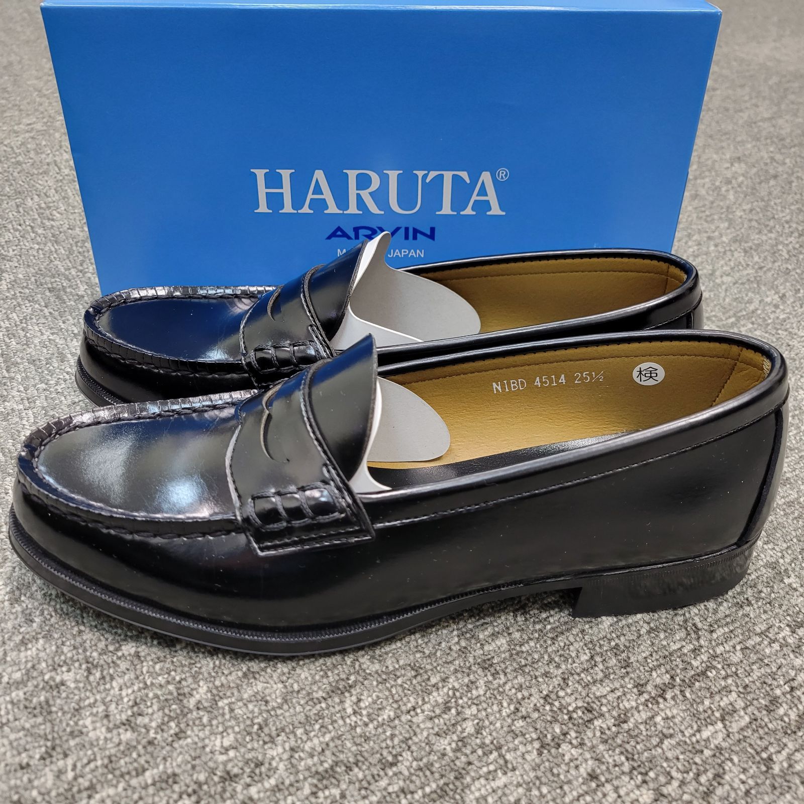 ハルタ HARUTA Arvin ローファー 2E 23cm ブラウン - ローファー