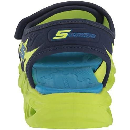 スケッチャーズ(SKECHERS) ジュニアストラップサンダル サーモフラッシュ ヒート タイド 400102L-NVLM ネイビー 20.0cm