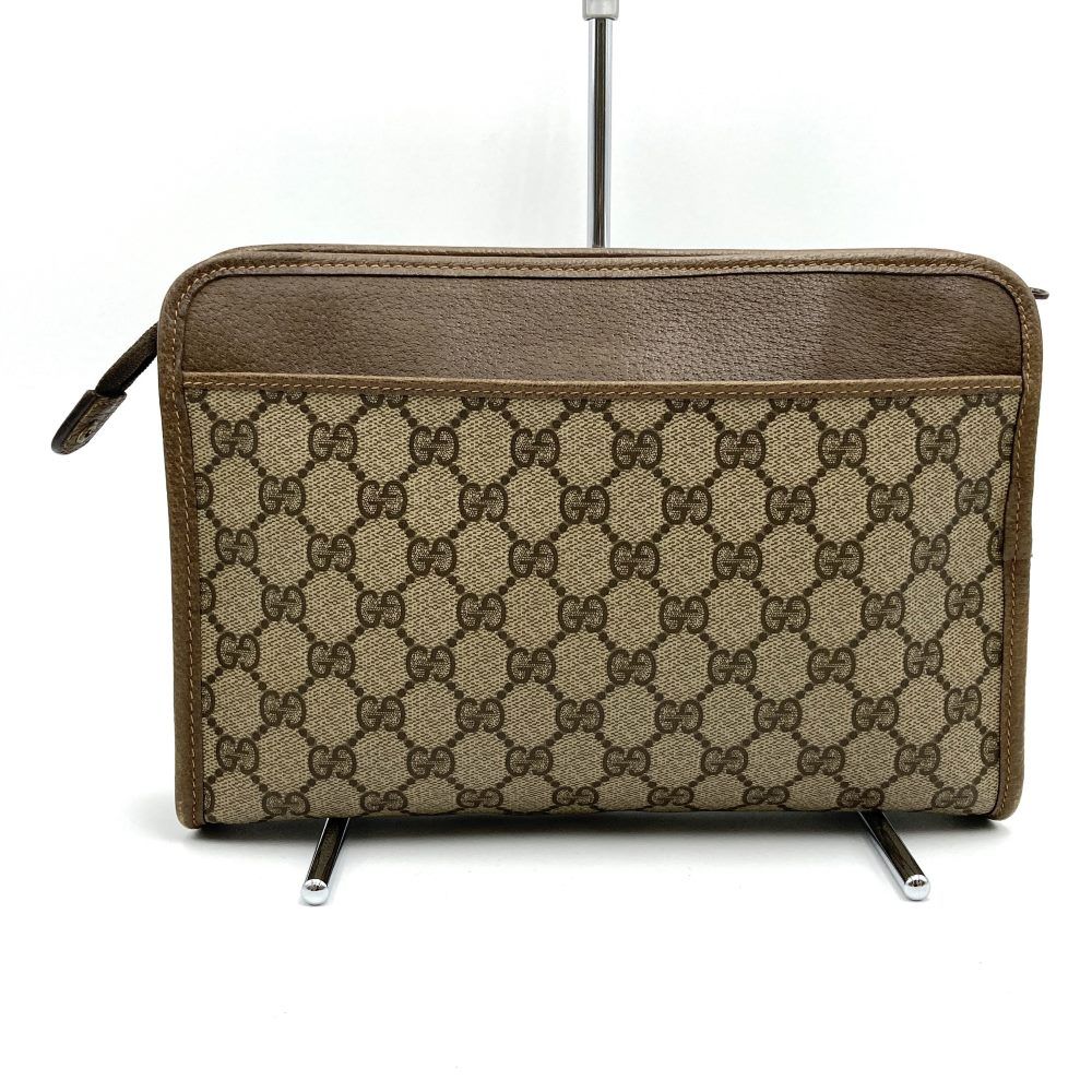 GUCCI グッチ クラッチバッグ GGスプリームキャンバス オールド