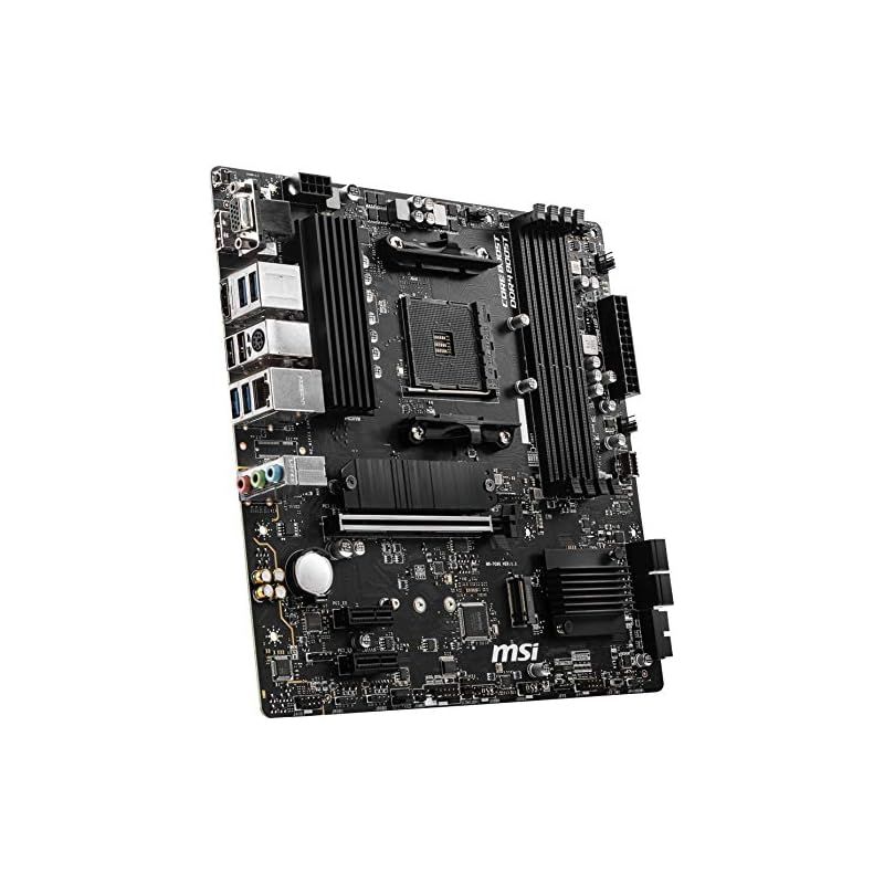 MSI B550M PRO-VDH AMD Ryzen 5000/4000G/3000シリーズプロセッサ対応 Socket AM4 DDR4 PCIe4.0対応 Micro-ATX マザーボード MB6468