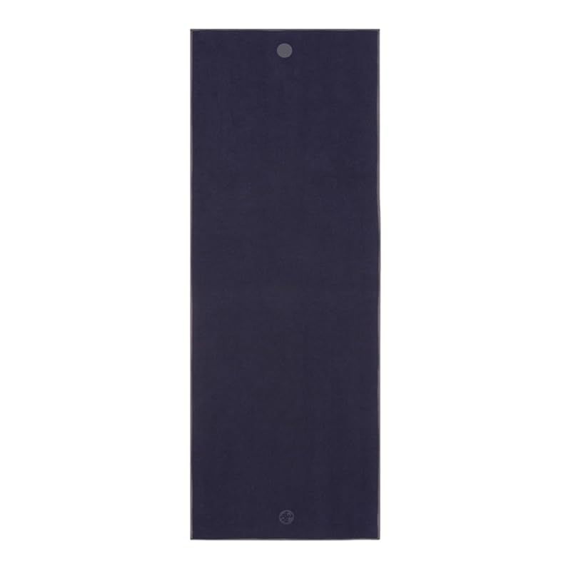 マンドゥカ(Manduka) ヨガタオル 滑り止め付き Yogitoesｒスキッドレス ヨガラグ ヨガマットサイズ 吸汗 吸水 速乾 滑らない 無地 マットタオル スポーツタオル ホットヨガ ヨギトース ／ ミッド