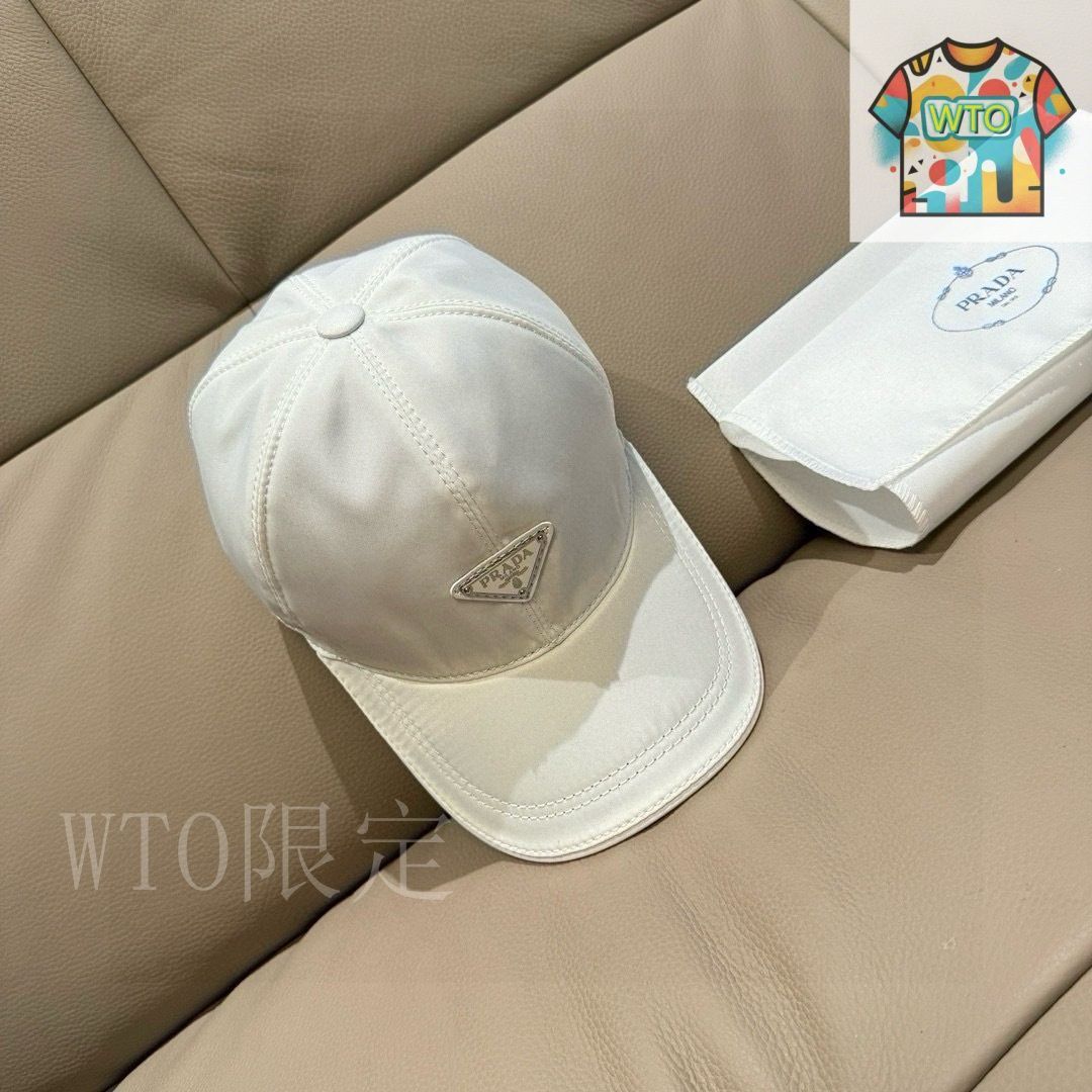PRADA キャンバス ベースボールキャップ PRADA プラダ ベースボールキャップ キャンバス XLサイズ ブラック
