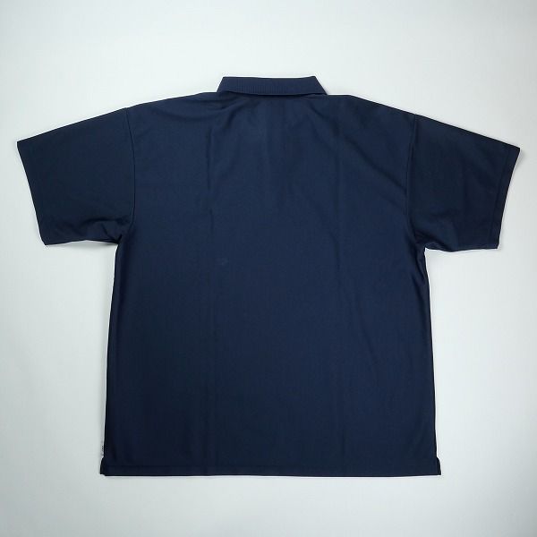 Size XL WTAPS ダブルタップス 25SS ACADEMY 02 SS POLY Navy 半袖ポロシャツ 紺 新古品 ♥品 20826754