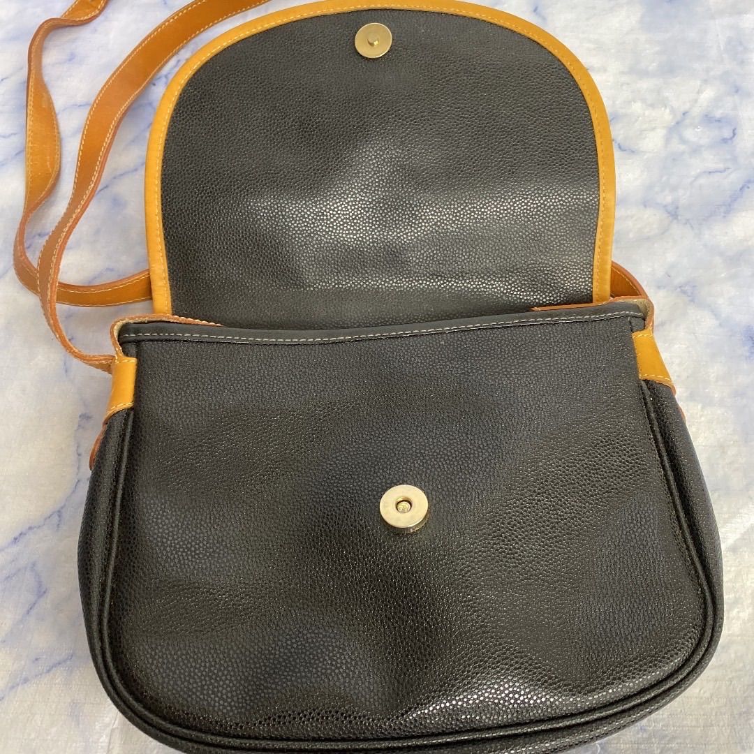 courreges クレージュ レザー ショルダーバッグ B112 - メルカリ