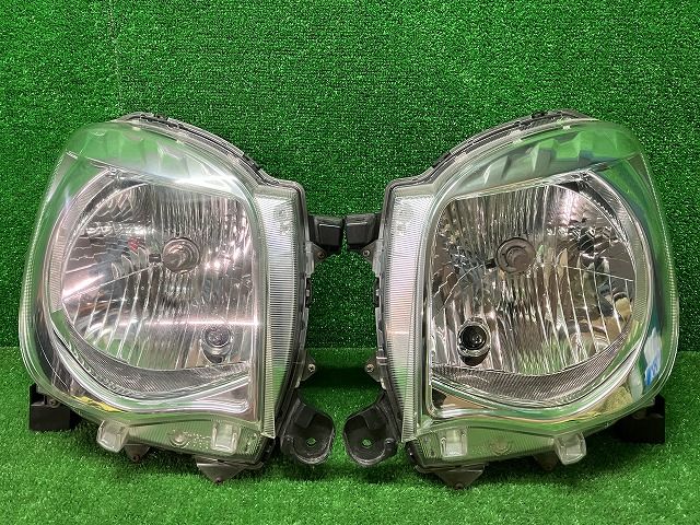 日産　MG33S　モコ　ヘッドライト　左右　ハロゲン　P9638　レベ付き　241221217