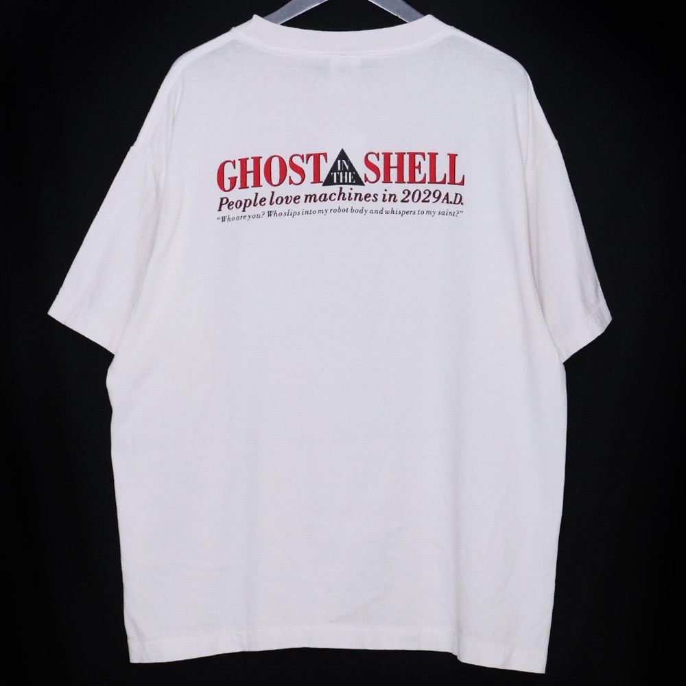 SAINT MICHAEL GS SS TEE GITS WHITE Lサイズ ホワイト SM-YS1-0000
