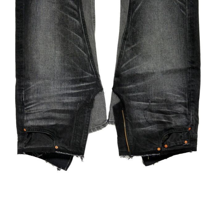 20SS JUNYA WATANABE 再構築 ミリタリーパンツ ブラック S POLYESTER MATTE CLOTH PANTS｜JUNYA WATANABE MAN｜BOTTOMS