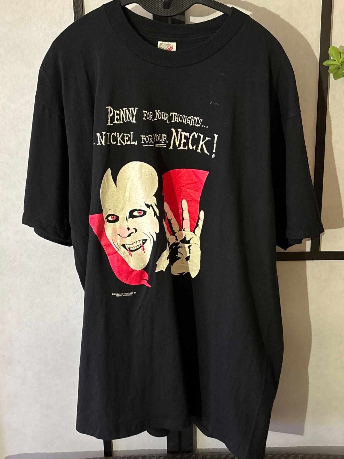 ビンテージ ドラキュラ ベラルゴシ 吸血鬼 Tシャツ MOVIE TEE