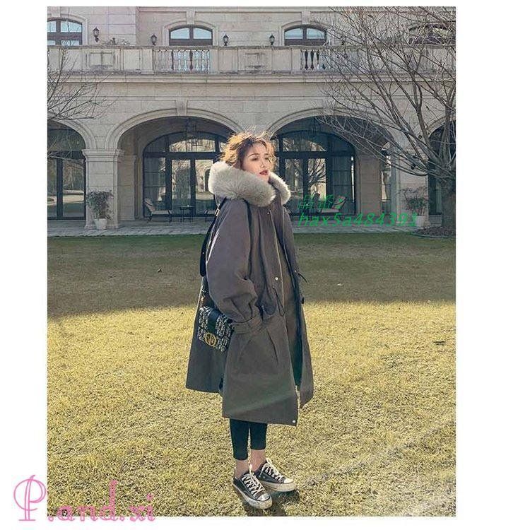 ロング丈バーカージャケット