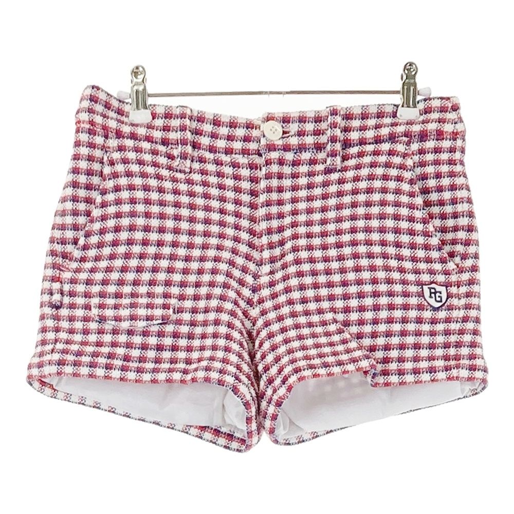 ★未使用 パーリーゲイツ ショートパンツ サイズ0 S レディース チェック サイズ：0 PEARLY GATES パーリーゲイツ ショートパンツ