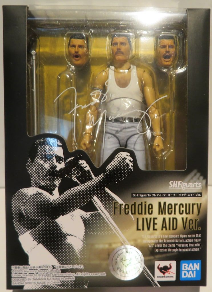 フレディ.マーキュリー　フギュア　LIVE and ver フレディ.マーキュリー フギュア LIVE and ver フィギュアーツ