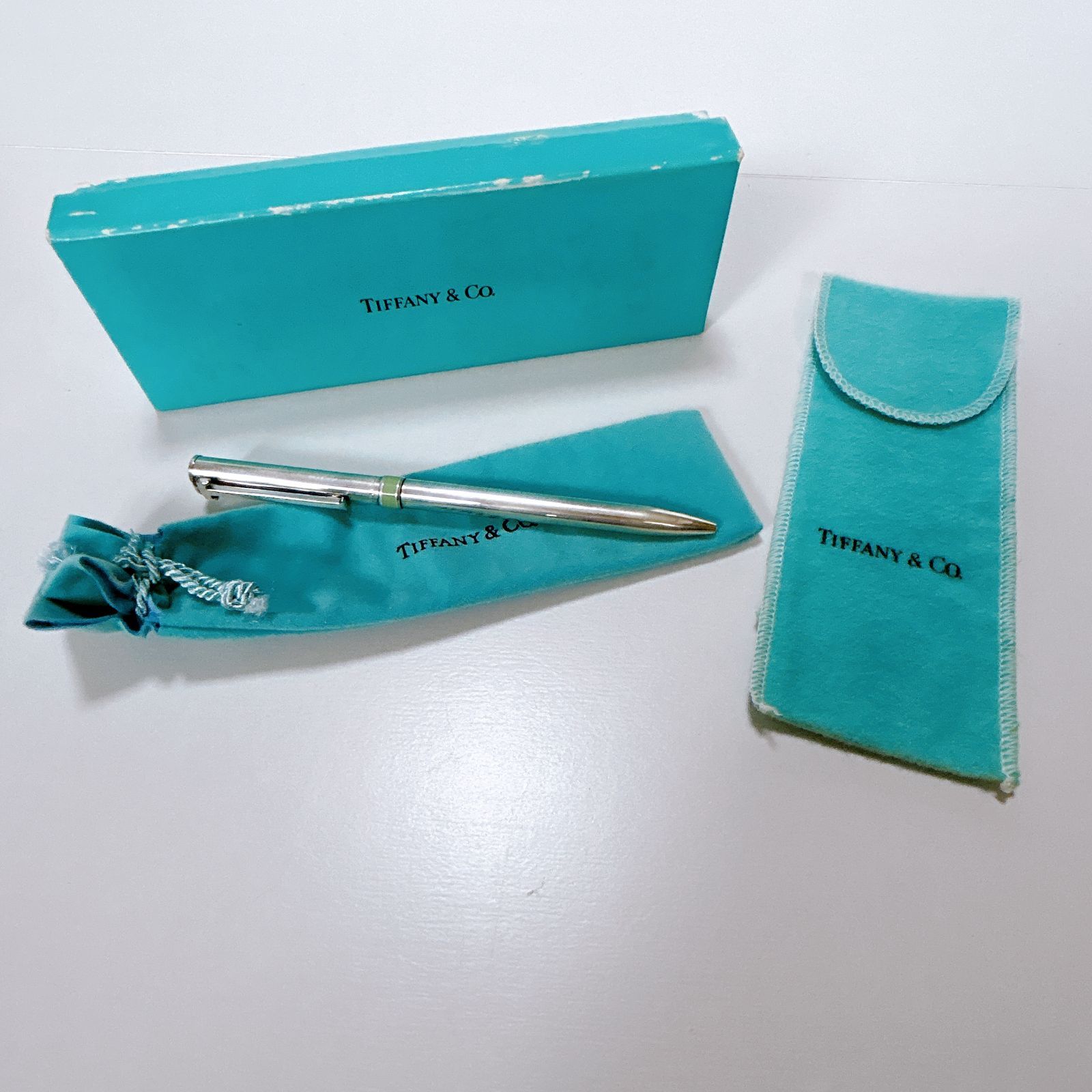 TIFFANY-Co. ティファニー ボールペン 袋付き 925 品 管理番号KKVNRA3359