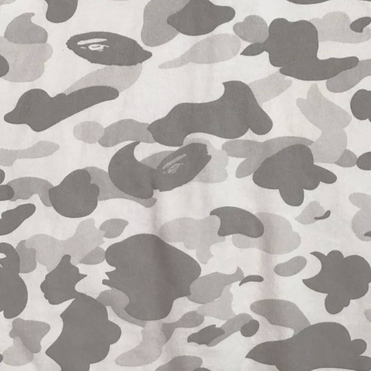 ☆初期☆ White camo フルジップ パーカー Sサイズ a bathing ape BAPE  