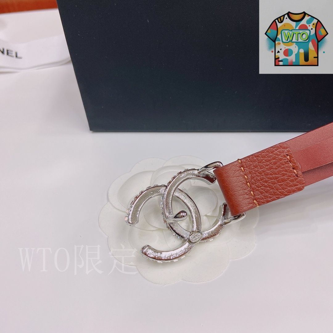 今日特価】Chanel ソフトレザーベルト-3 - メルカリ