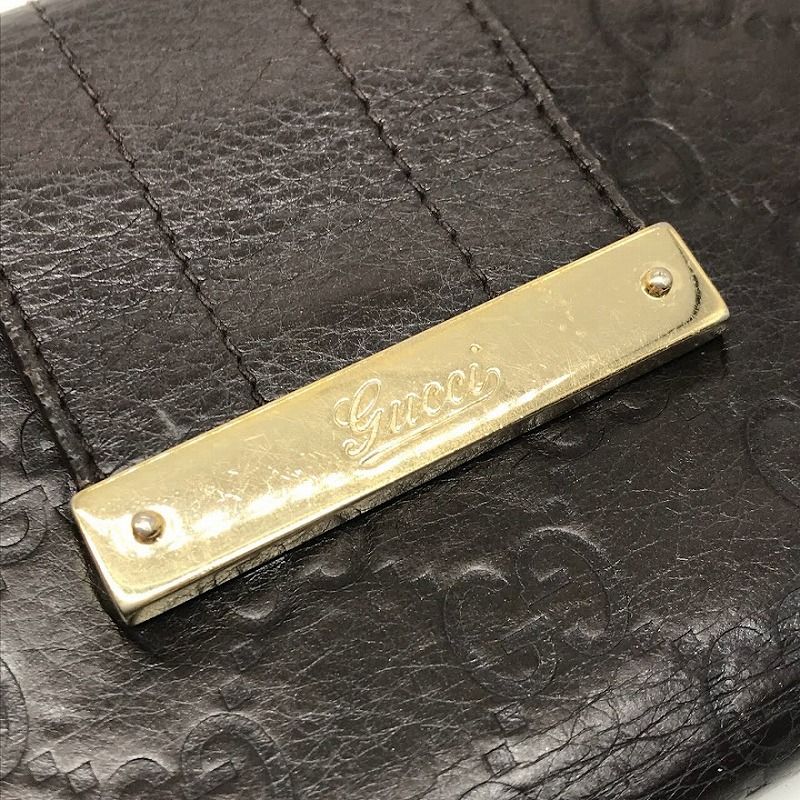倉吉店】 中古 GUCCI | グッチ 長財布 グッチシマ 181668