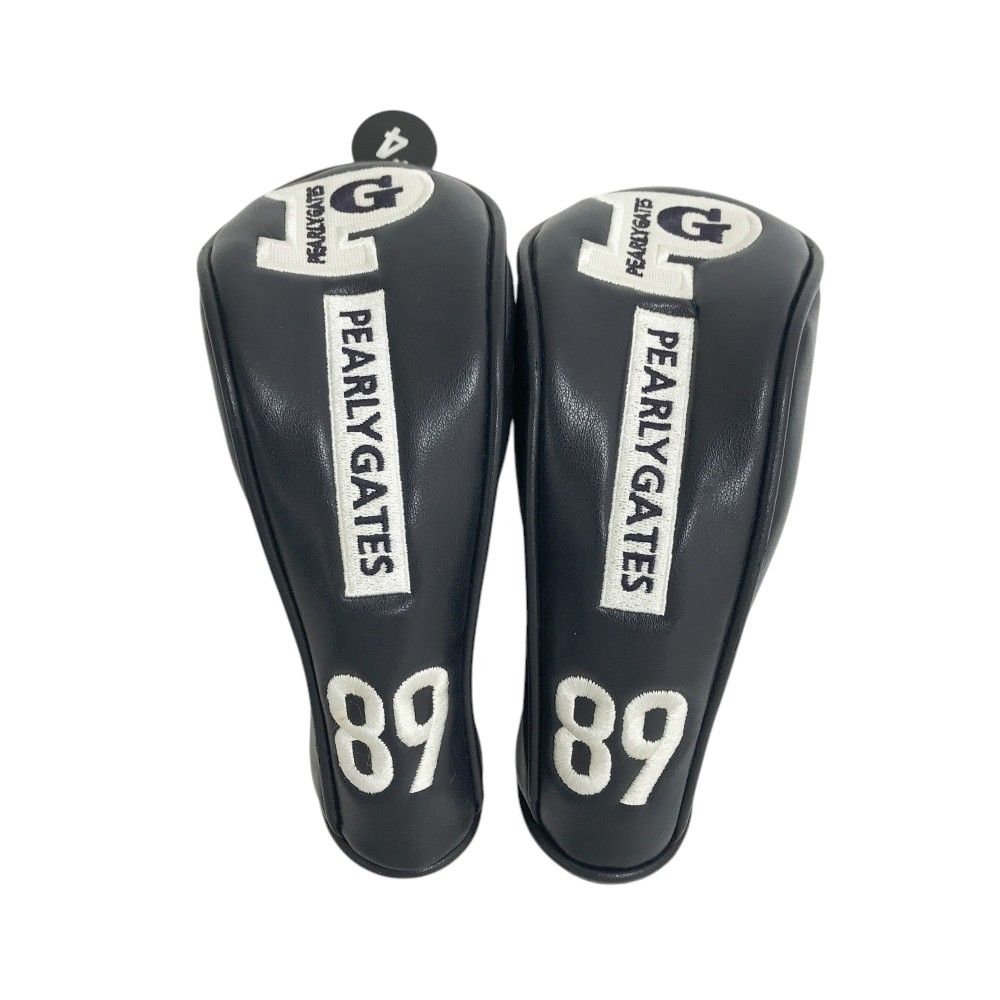 PEARLY GATES パーリーゲイツ ヘッドカバー 2点セット ネイビー系 UT×2 240101545996 ゴルフウェア ストスト