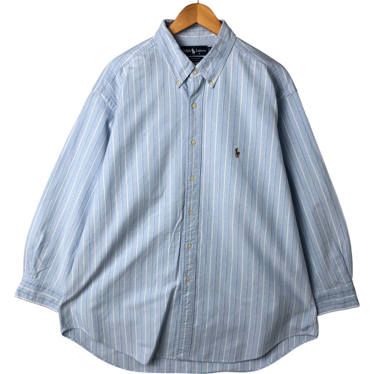 古着 ラルフローレン Ralph Lauren YARMOUTH マルチストライプ 長袖 