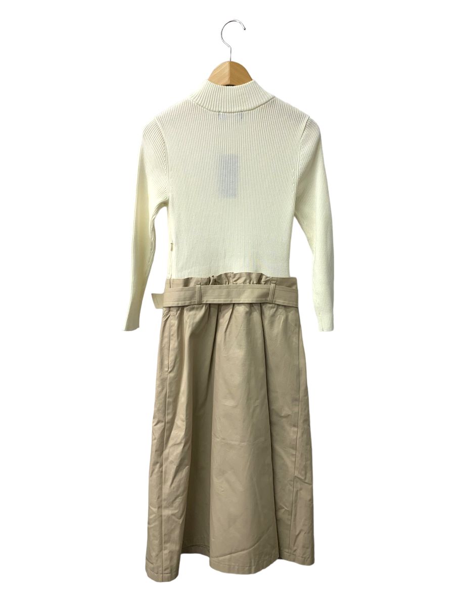 ブルーレーベルクレストブリッジ 55J95-273-40 ワンピース 38 ホワイト 