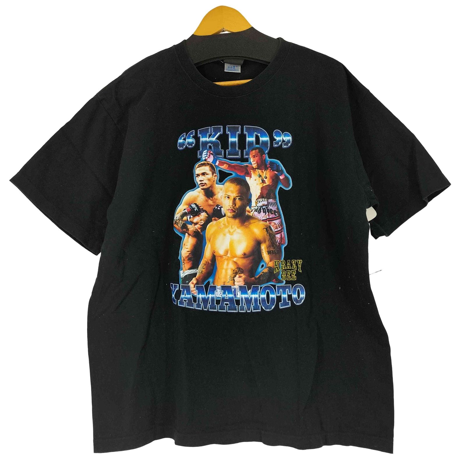 ユーズドフルギ USED古着 krazy bee フロントプリントtee メンズ JPN：XL 