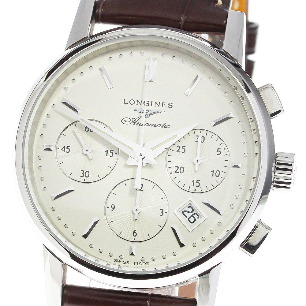 ロンジン LONGINES L2.733.4 コラムホイール クロノグラフ 自動巻き