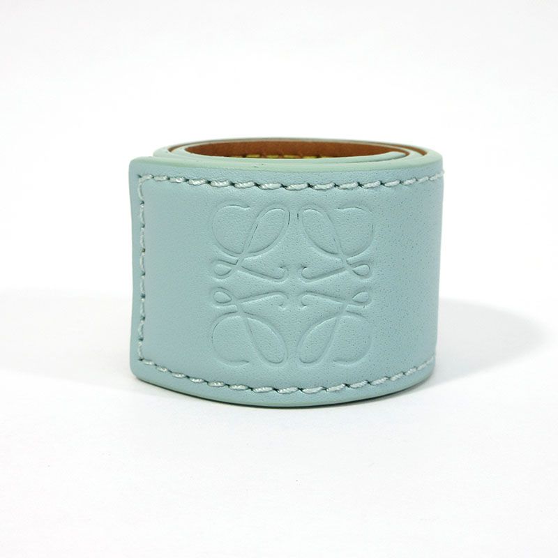 三重本店 LOEWE | ロエベ ブレスレット SMALL SLAP BRACELET スモール スラップ ブレスレット ライトブルー 135