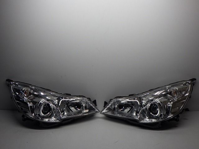 レガシィ 前期 ヘッドライト左右 HID BR9 BM9 100-20061 5J コーティング 250927212