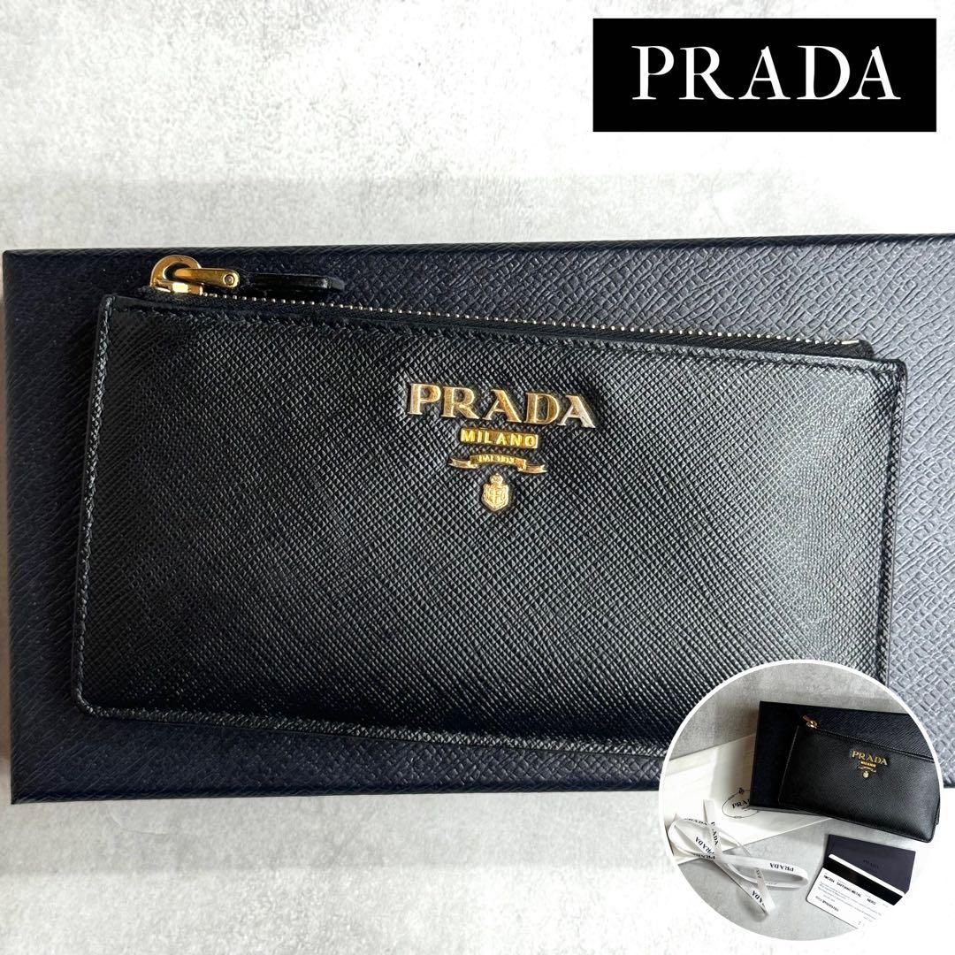 ≫付属品完備≪ / PRADA プラダ サフィアーノフラグメントケース 