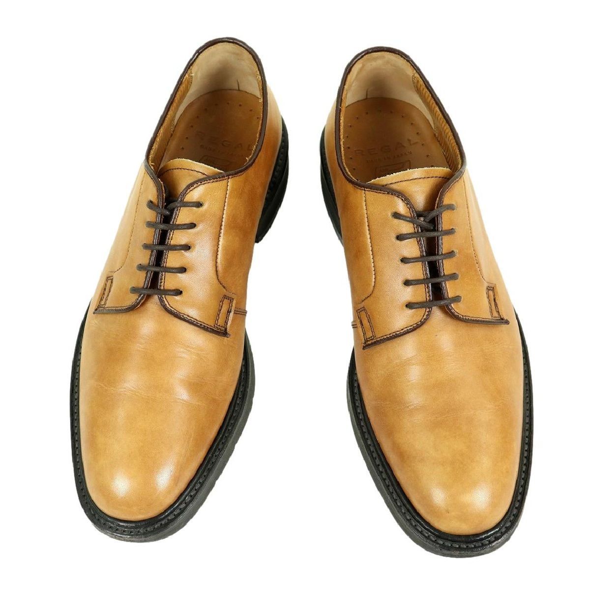 S 3461 REGAL リーガル レザーシューズ ビジネスシューズ プレーントゥ オールレザー サイズ24.5 cm