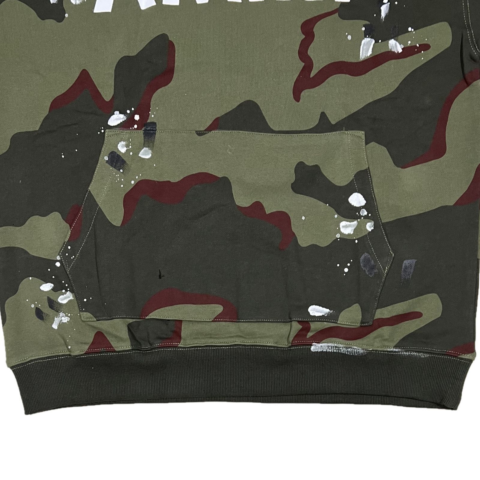 アミリ ARMY LOGO HOODIE 迷彩柄 カモ プルオーバーパーカー - メルカリ 