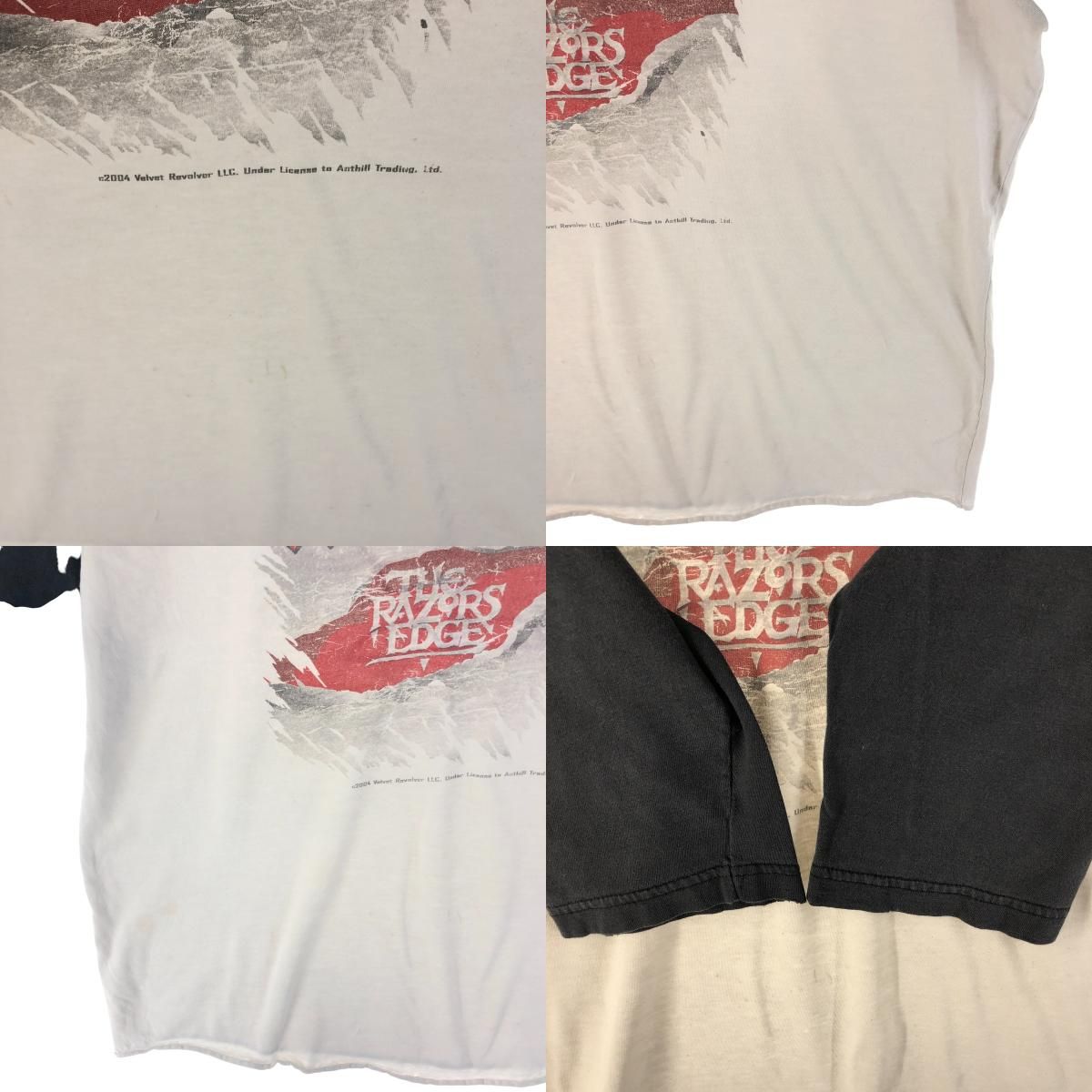 ラグラン バンドTシャツ