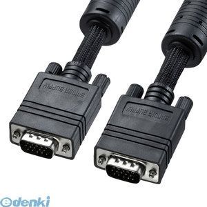 驚きの破格値，送料無料 【新品・7営業日以内発送】サンワサプライ KC-NMV150K ナイロンメッシュディスプレイケーブル KCNMV150K ブラック アナログRGB パソコン周辺機器【沖縄離島販売不可】 その他ケーブル