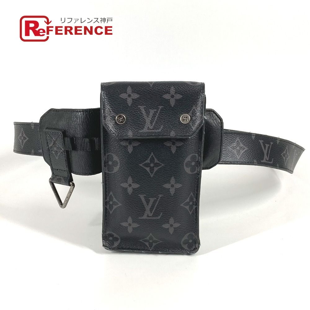 LOUIS VUITTON ルイヴィトン ウエストバッグ サンチュールユーティリティ35MM M0235U モノグラムエクリプスキャンバス ブラック