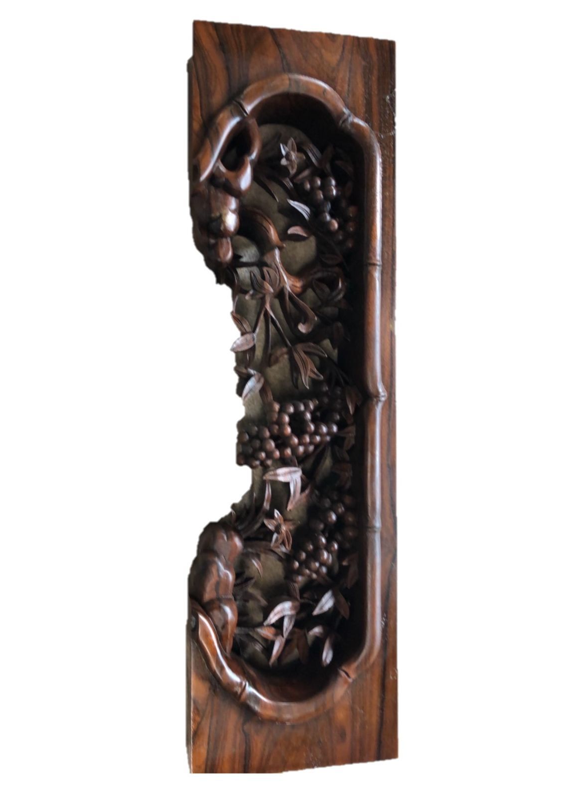 A-20 欄間 安い 彫刻 紫檀 A-20 欄間 彫刻 紫檀 - メルカリ