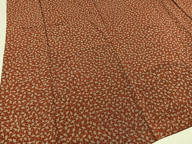 平和屋着物●上質な小紋　イチョウ　銀杏　正絹　逸品　AAAZ4558ph 平和屋着物○上質な小紋 イチョウ 銀杏 正絹 逸品 AAAZ4558ph - メルカリ