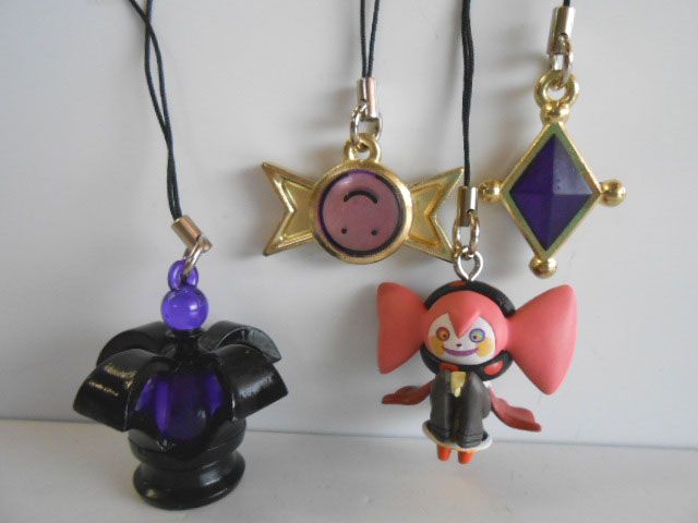 ♯Kfn25HZ魔法少女まどかマギカソウルジェムストラップ5フル7種