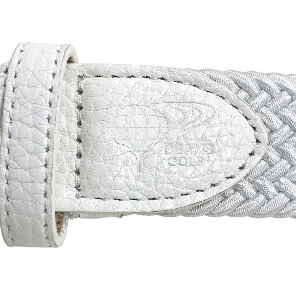 BEAMS GOLF ビームスゴルフ メッシュベルト ベージュ系 [240001218714]【中古】メンズ BEAMS GOLF（ビームス ゴルフ）〈MEN〉 エラスティック メッシュ