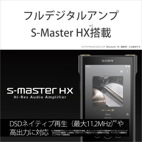  ソニー ポータブルオーディオプレーヤー ウォークマン NW WM 1 AM 2 128 GB デジタルオーディオプレーヤー ポータブルプレーヤー