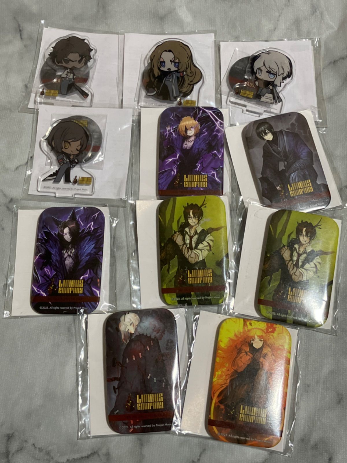 リンバスカンパニー くじ アクリルスタンド ヒースクリフ ロージャ 缶バッジ グッズ-スタンドポップ】『Limbus Company』 れとぽぷ アクリル