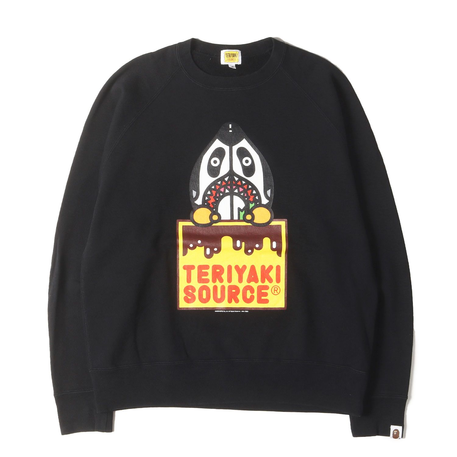 A BATHING APE ア ベイシング エイプ スウェット ブラック