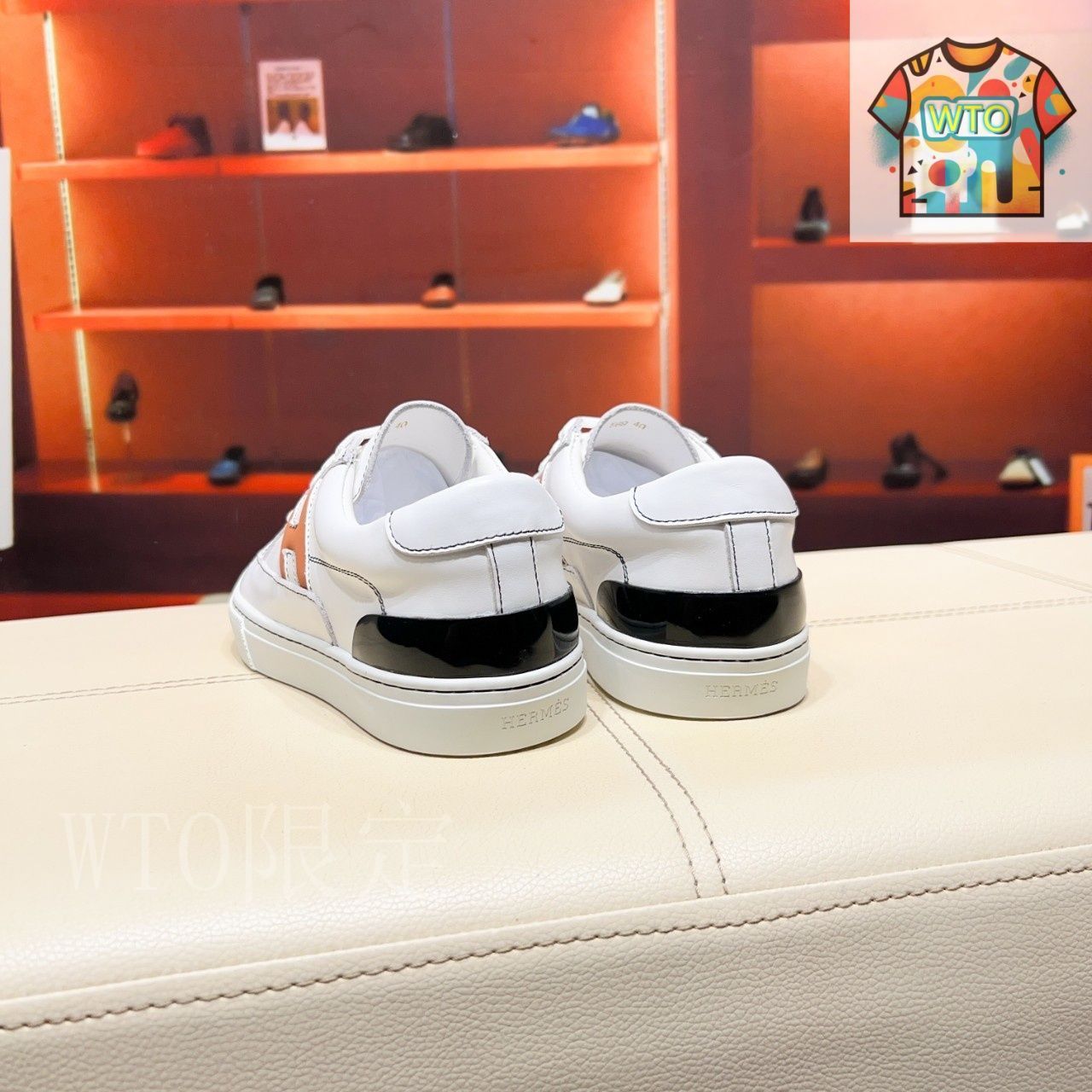 HERMES エルメス レクリエーション スニーカー01-2 - メルカリ