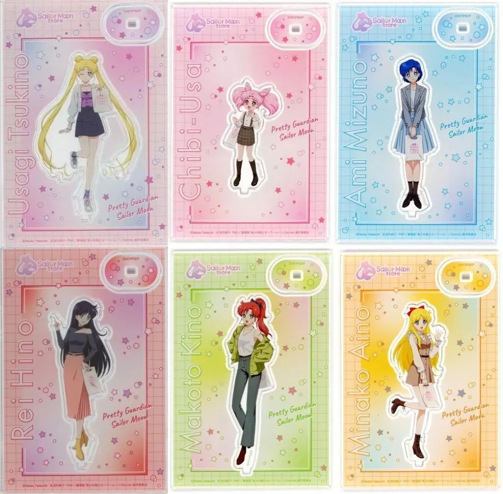 新品★セーラームーンストアオリジナル　アクリルスタンド　合計52点セット セーラームーンストアオリジナルアクリルスタンドコレクション