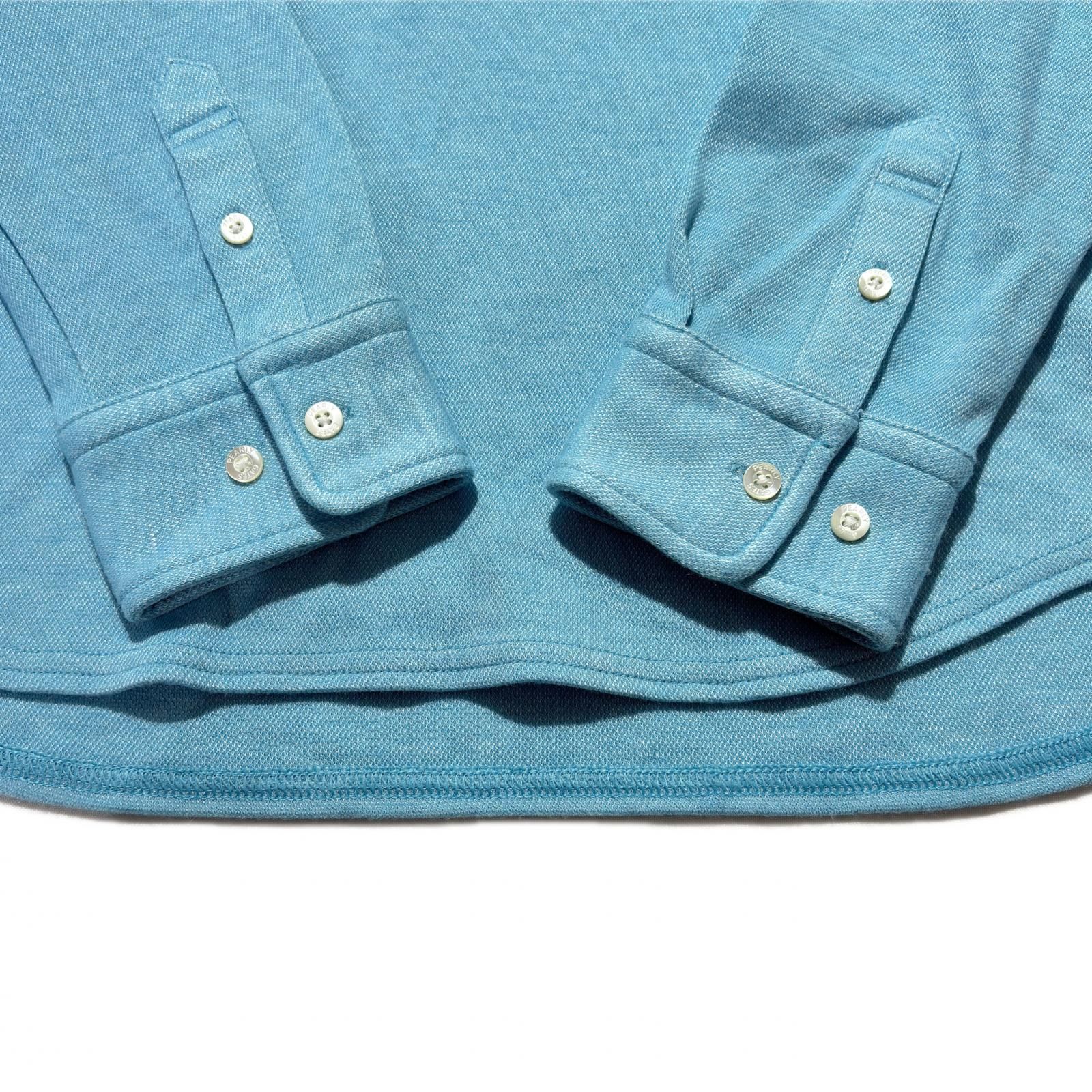 レディース パーリーゲイツ PEARLY GATES 長袖ポロシャツ 2 L 水色 微起毛 LLC-HASEGAWATOSO_COM