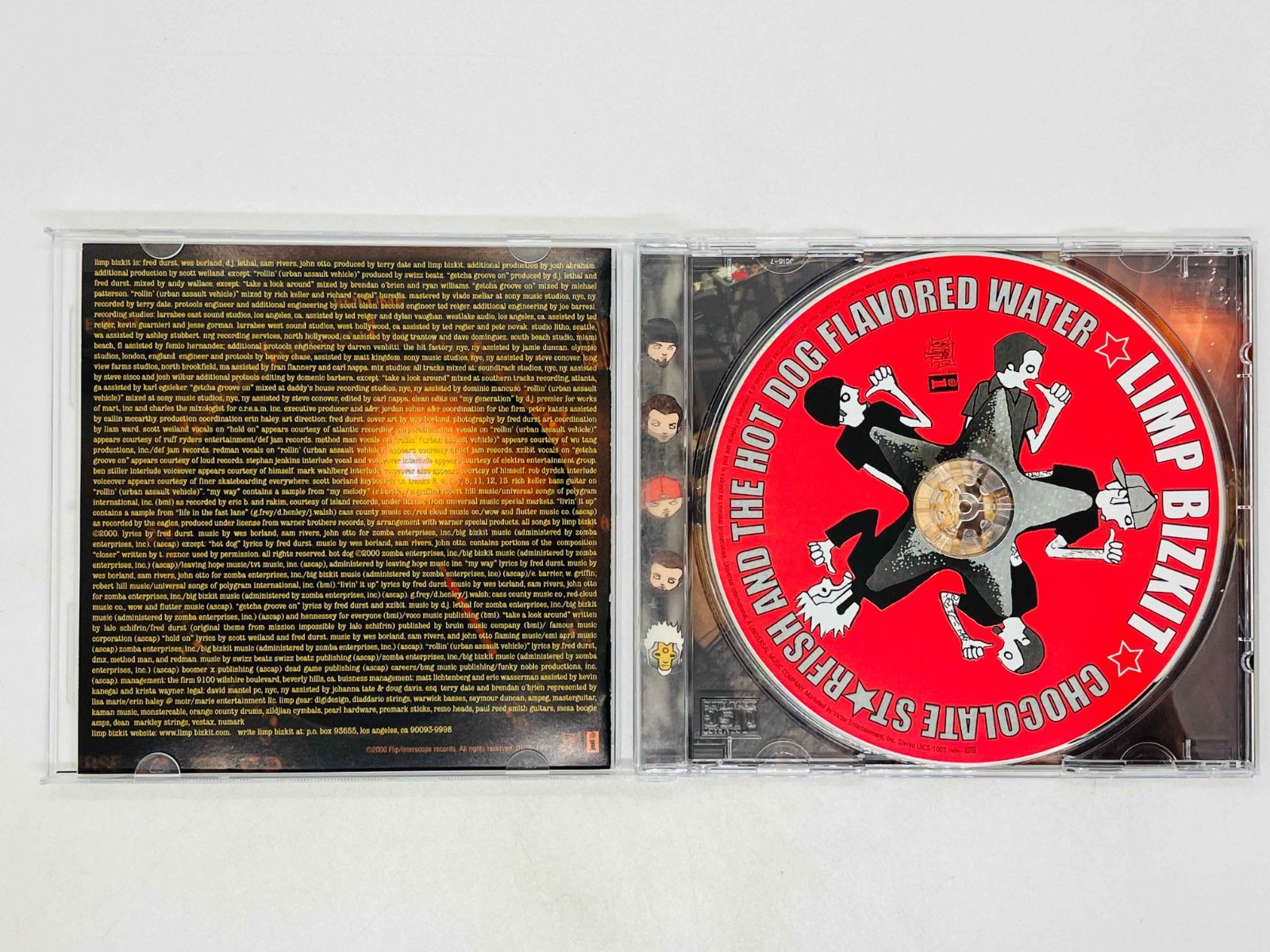 limp bizkit「chocolate starfish」２枚組レコード Chocolate Starfish and the Hotdog Flavored Water Vinyl 2LP