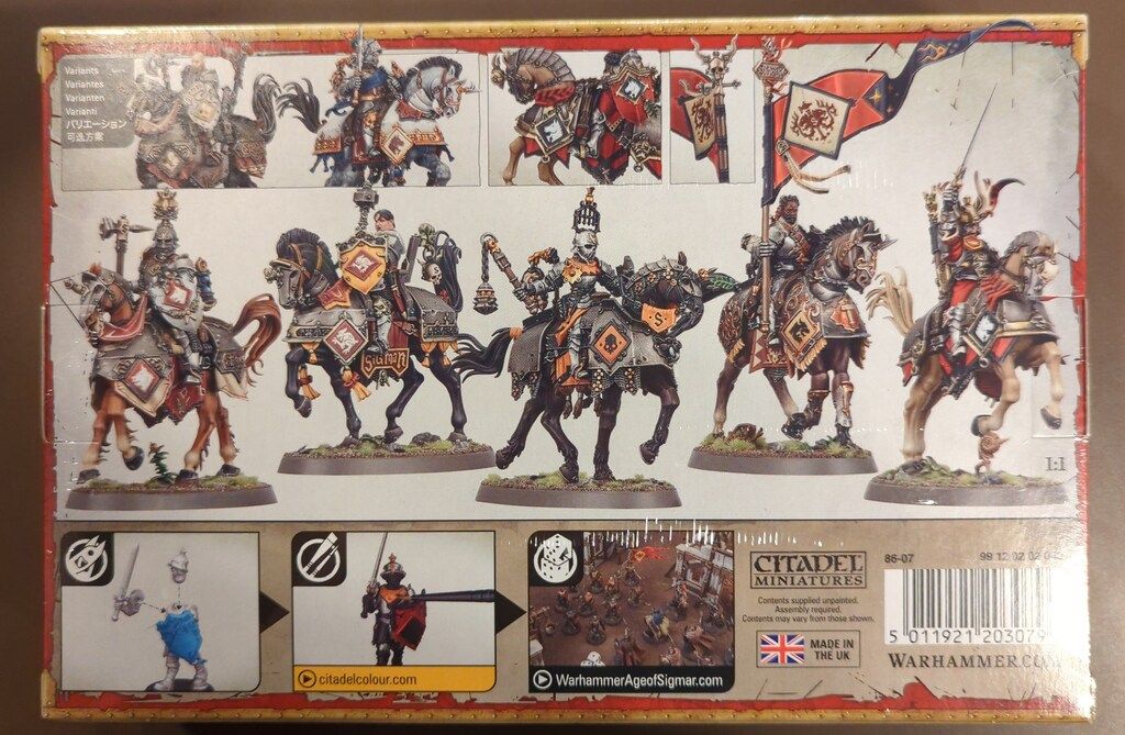 GAMES WORKSHOP WARHAMMER AGE OF SIGMAR CITIES OF SIGMAR Freeguilf Cavaliers フリーギルド キャヴァリア