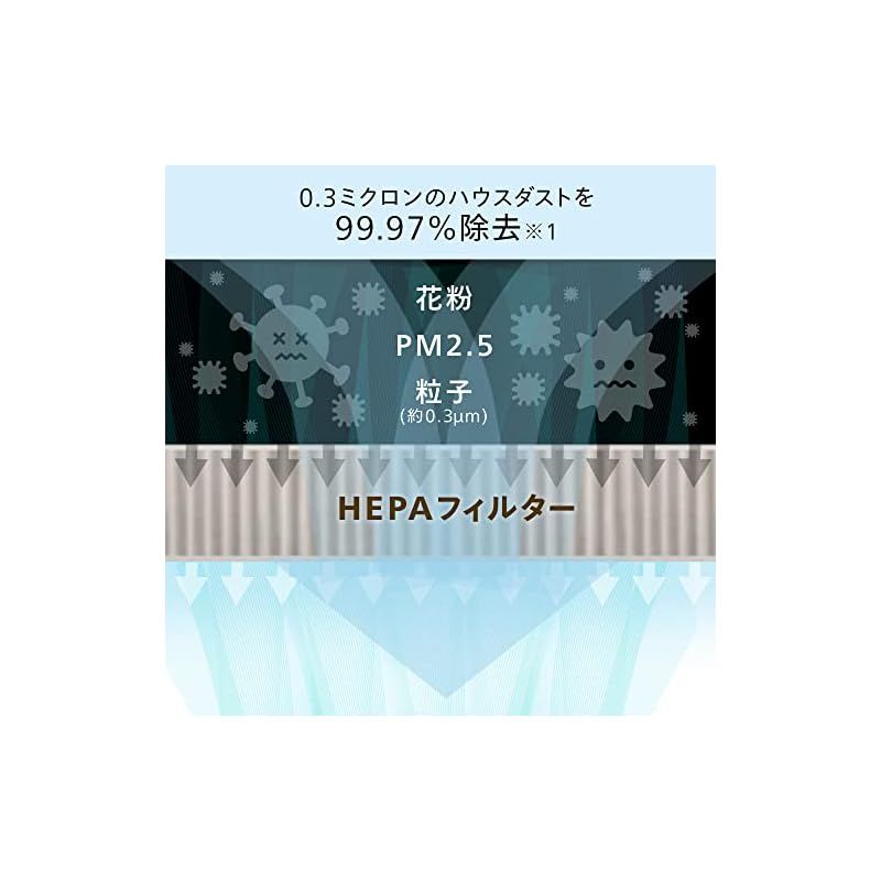 商品 ツインバード 空気清浄機 12畳 HEPA 脱臭 パワー3段切替 パールホワイト AC-D358PW 1 WWW_KANDAIZUMI_COM