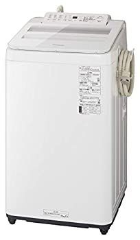 中古】 パナソニック 7.0kg 全自動洗濯機 泡洗浄 ホワイト NA-FA70H8-W 