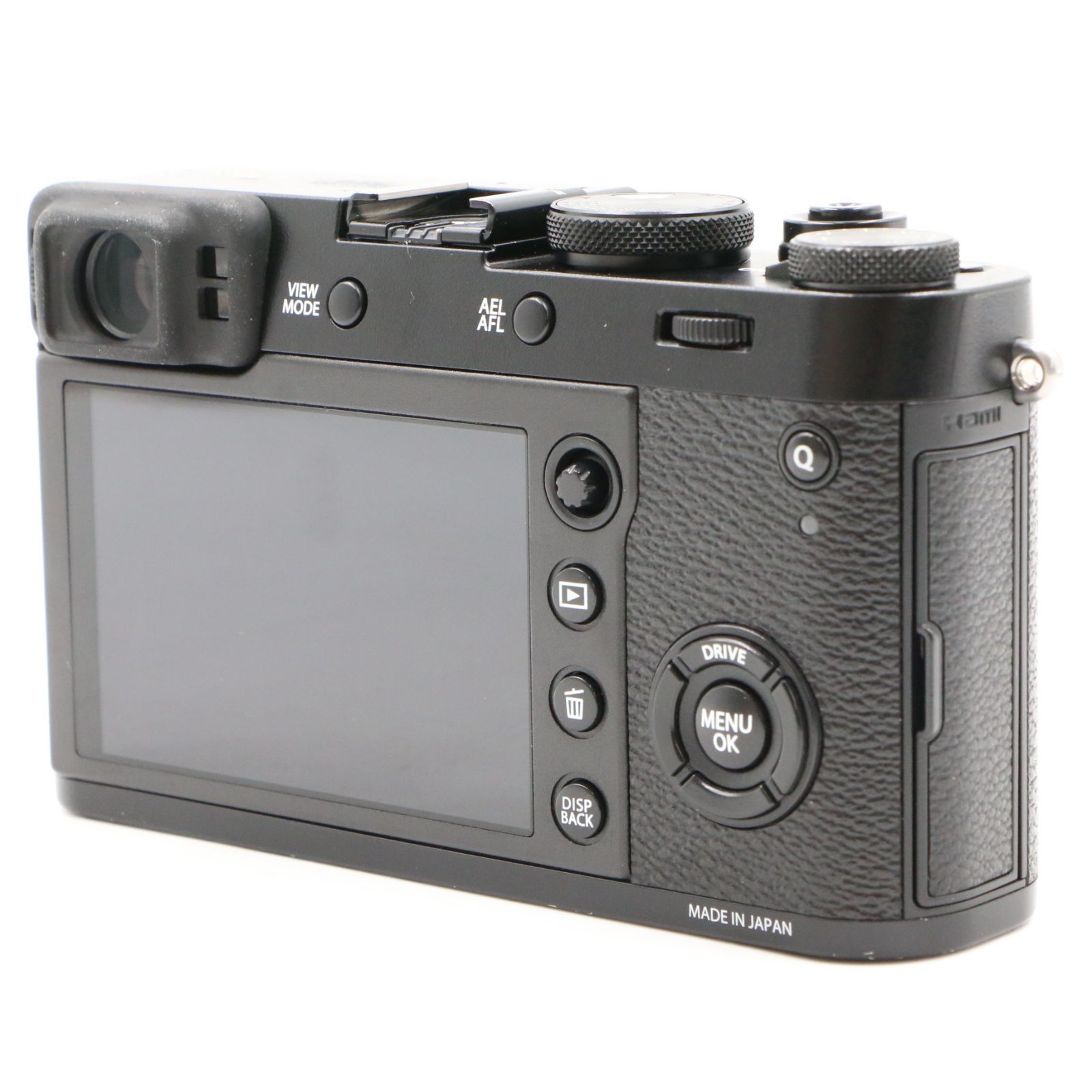 美品】FUJIFILM 富士フィルム X100F ブラック ショット数22,390