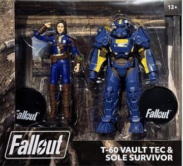 マクファーレントイズ フォールアウト76 T-60 ボルトテック アーマー ソールサバイバー McFarlane Fallout 76 T-60 VAULT TEC - SOLE SURVIVOR 2-Pack フォールアウト76