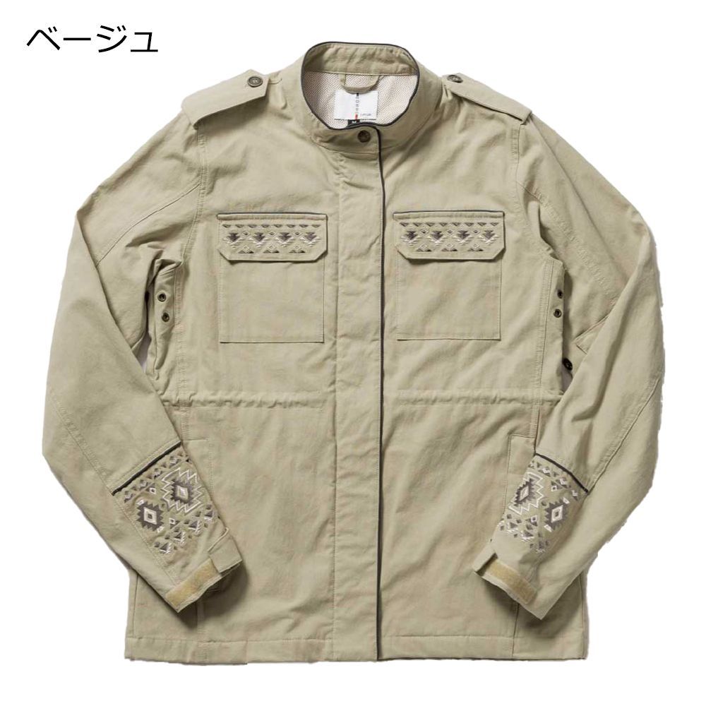 在庫限り 春 夏 秋 モデル バイク レディース ジャケット ミリタリージャケット 肩 肘 脊椎 胸部 プロテクター付属 Rosso StyleLab ロッソスタイルラボ 3色 | 2サイズ S L ROJ123 女性用 オートバイ 自転車 アウトドア